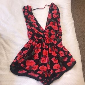 Billabong midnight hour romper new with tags